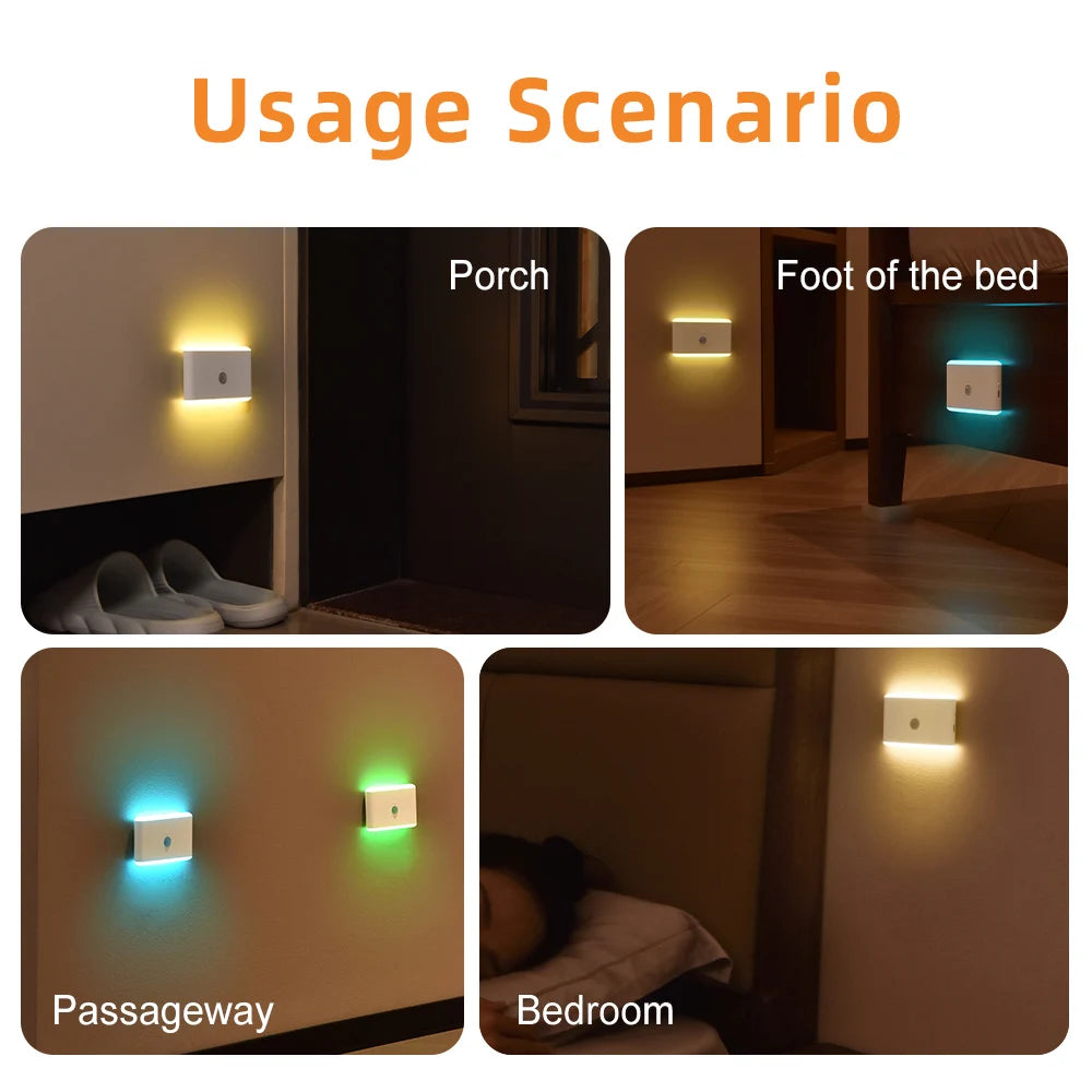 RGB Motion-Sensing Nightlight