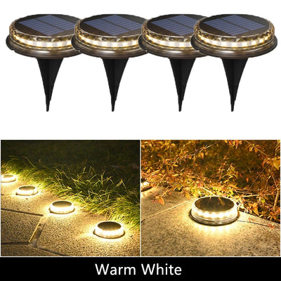 Solar-Powered Waterproof Garden Lights