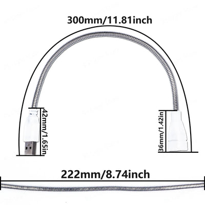 Retro Edison Dimmer Bedside Table Lamp Dimmable USB design detail view