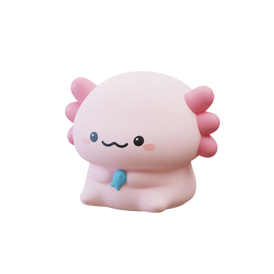 Axolotl Baby Night Light – USB Rechargeable Silicone Touch Kids Sleep Light