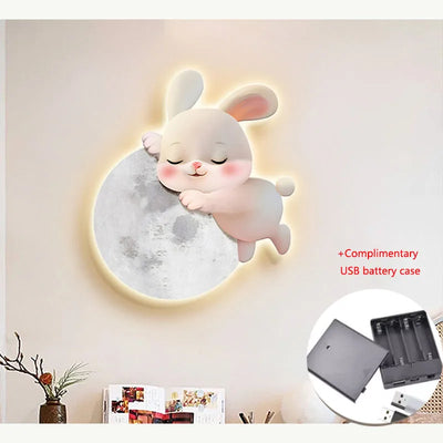 Rabbit Wall Light decorative lighting detail