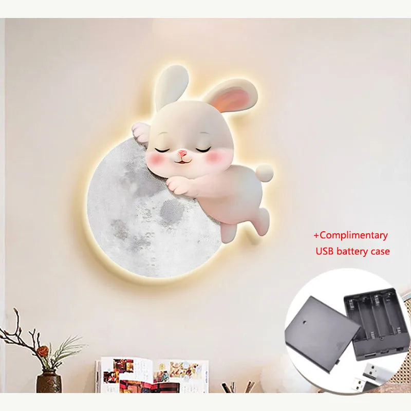 Rabbit Wall Light decorative lighting detail