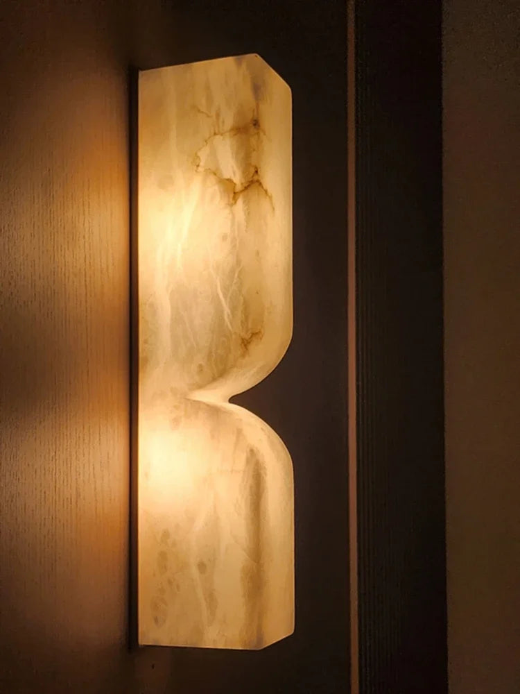 Novelty Animal stone wall light for soft bedroom ambience