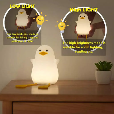 Duck Silicone Shelf Nightlight