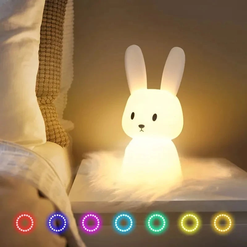 BunnyGlow Silicone Night Light