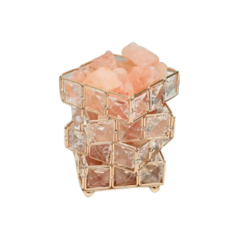 Crystal Cube Himalayan Salt Night Light