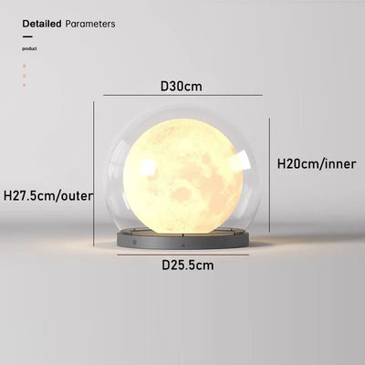 Moonrise Pillar LED Garden Light – Outdoor Waterproof Round Landscape Fixture
