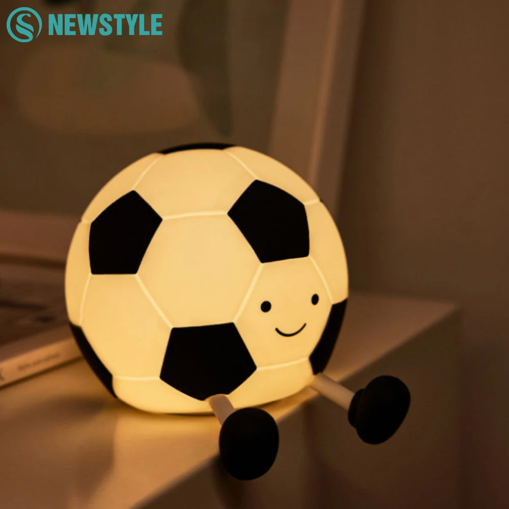 SoccerGlow Silicone Night Light