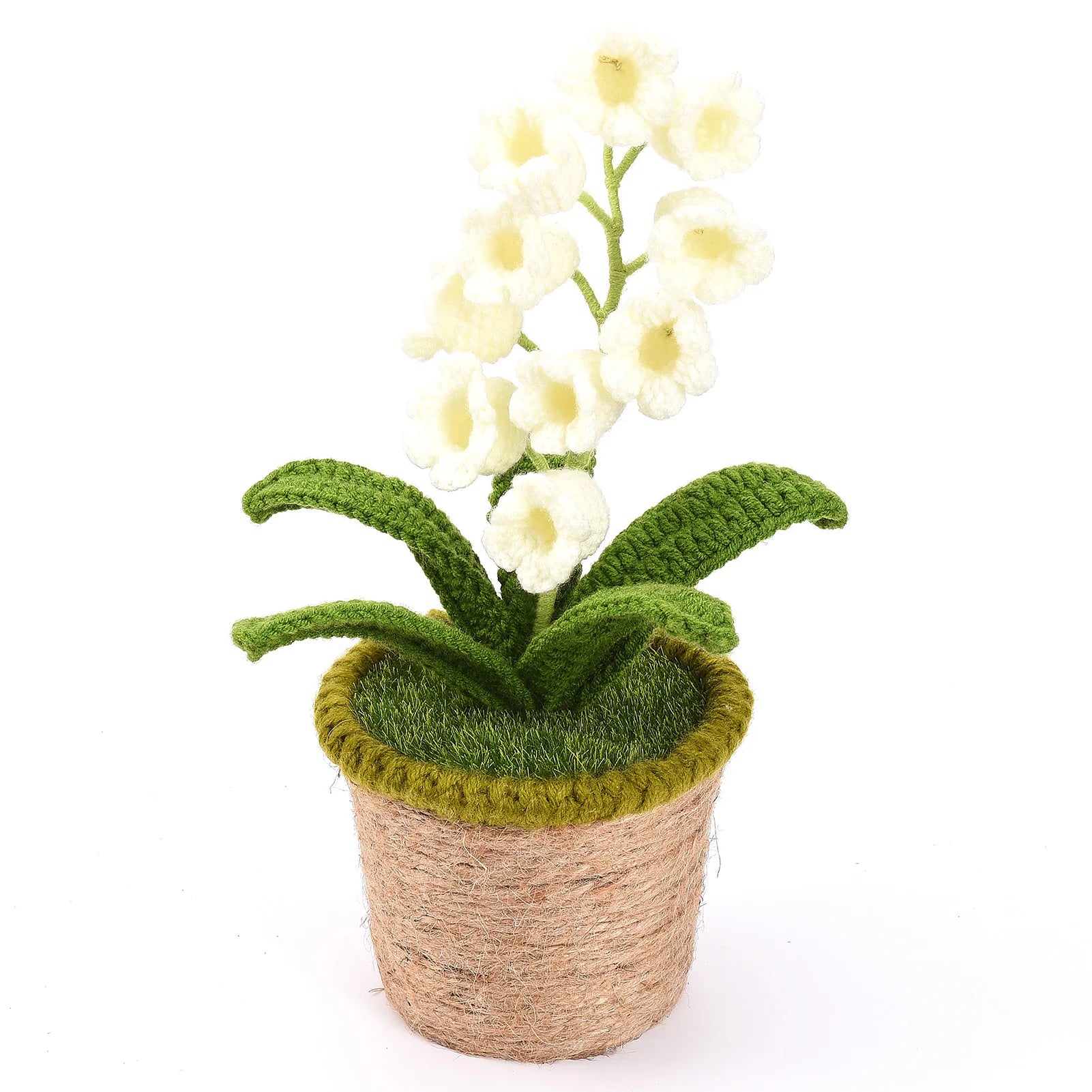 Flower Bedside Table Lamp USB close-up product view, in WHITE