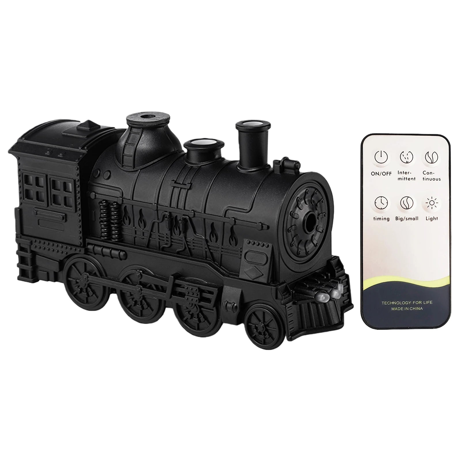 Vintage Train Nightlight & Humidifier with Remote Control