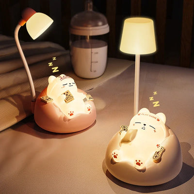 Sleeping Kitty Rechargeable Nightlight