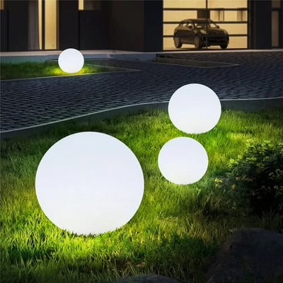 Orb Outdoor Garden Light Rechargeable USB decorative lighting detail