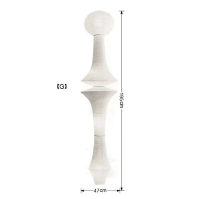 Noguchi Pendant Janpanese Ceiling Light lifestyle product view