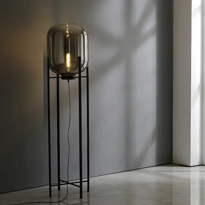 Villa Bubble Oda Floor Lamp shown as soft ambient home lighting