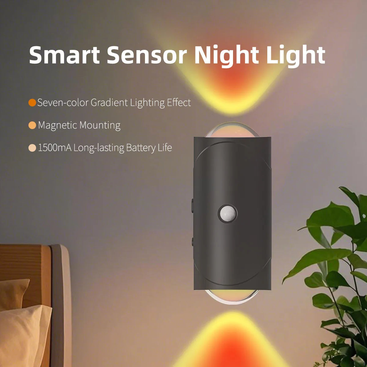 Metal Night Light Rechargeable Dimmable variant product view