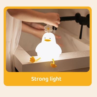 Blossom Duck Silicone Night Light