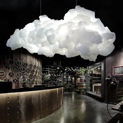 Nordic Cloud Pendant Lamp – Floating Atmosphere Light for Ceiling