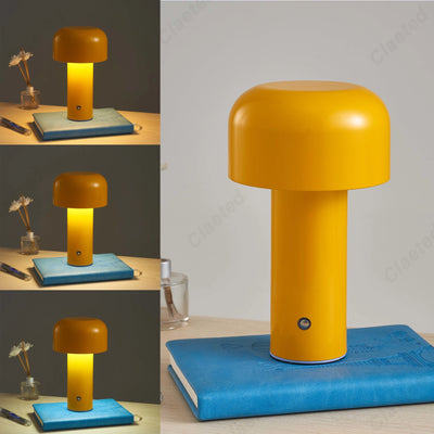 Portable Stylish Mushroom Lamp – USB Rechargeable & Touch Control
