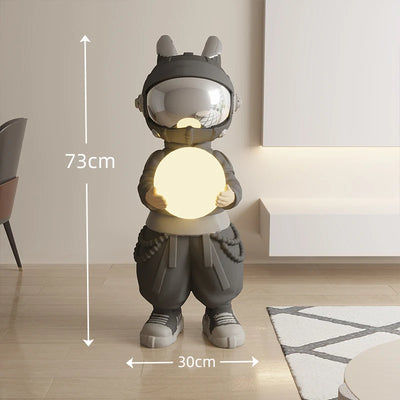 Spaceman Astronaut Figurines – Modern Home Décor Sculpture Set for Living Room & Shelf