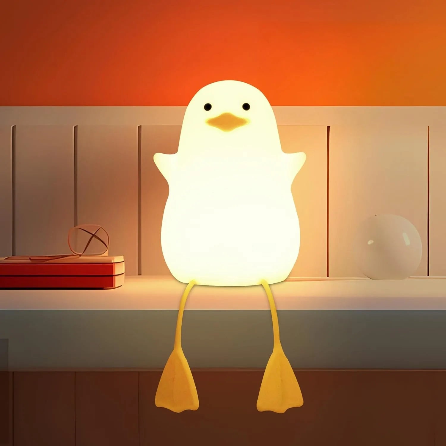 Duck Silicone Shelf Nightlight