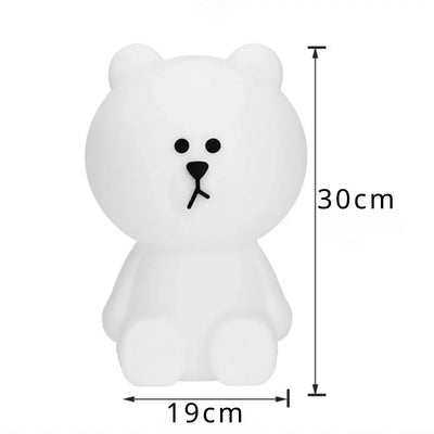 Huggable Bear Nightlight – Soft Glow for Cozy Evenings