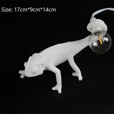 Lizard Be Dorm Wall Light shown as soft ambient home lighting