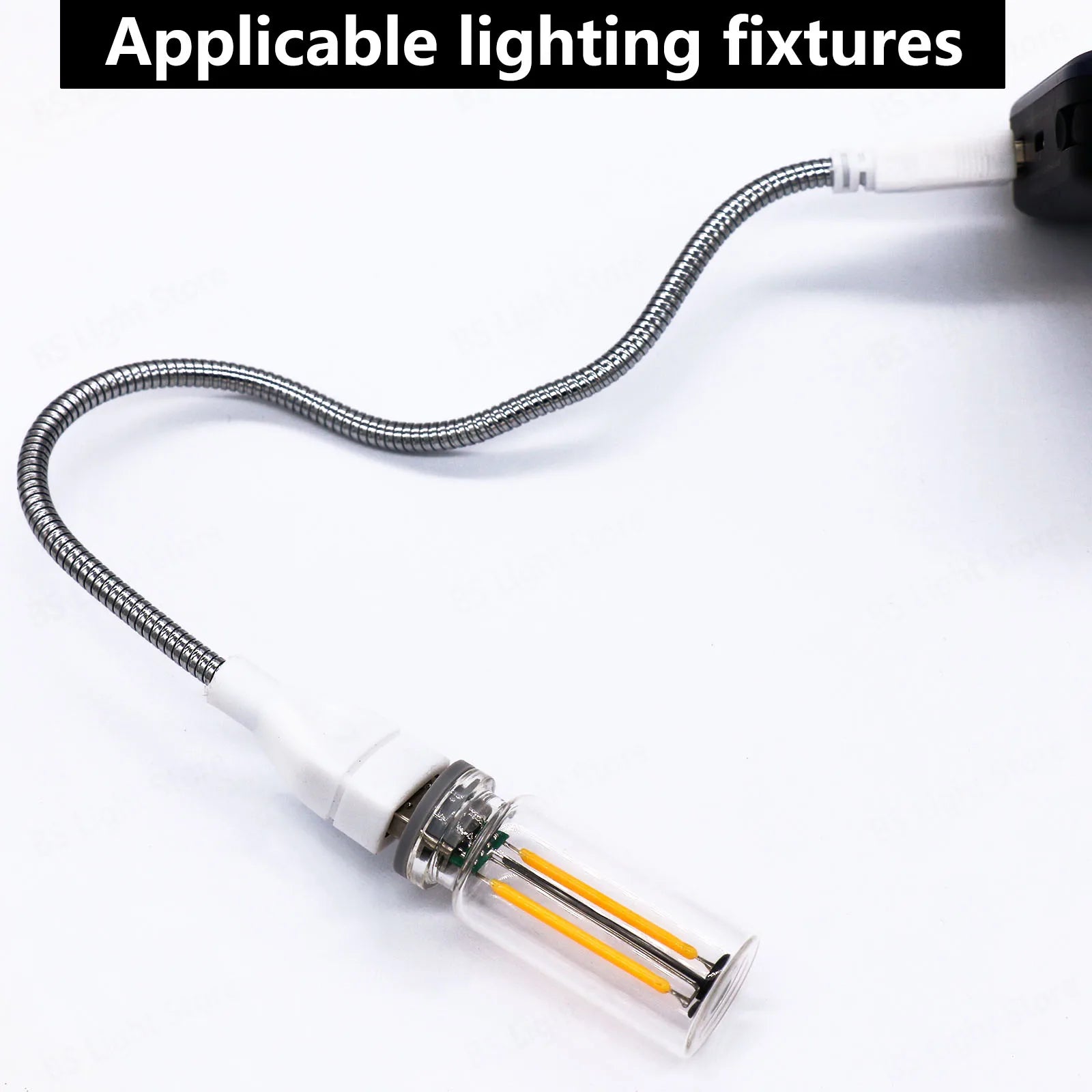 Retro Edison Dimmer Bedside Table Lamp Dimmable USB shown as soft ambient home lighting
