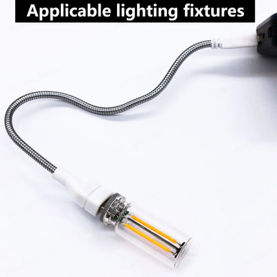 Retro Edison Dimmer Bedside Table Lamp Dimmable USB shown as soft ambient home lighting