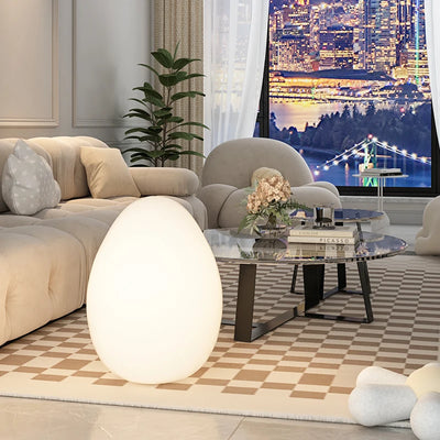Novelty Animal Dimmable egg floor lamp for warm floor lighting