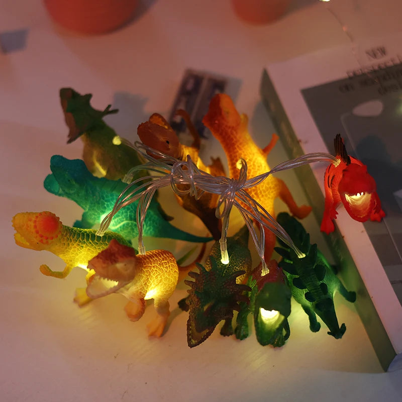 LED Dinosaur String Lights