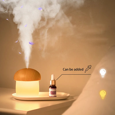 Mushroom-Shaped Humidifier with Nightlight