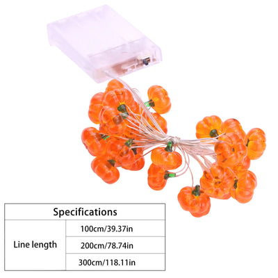 Halloween Eyeball Horror LED String Lights – USB Powered Spooky Décor
