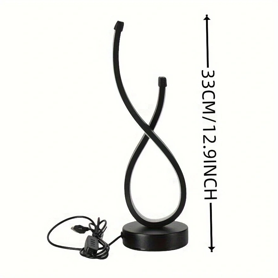 Luminescent Decorative Restaurant Bedside Table Lamp USB decorative lighting detail