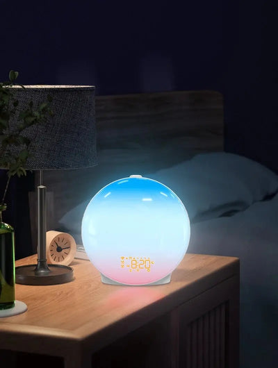 LUMINA RISE – Smart Sunrise Alarm & Ambient Glow Clock