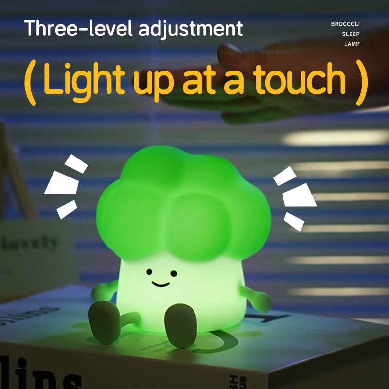 BrightBroccoli Silicone LED Night Light