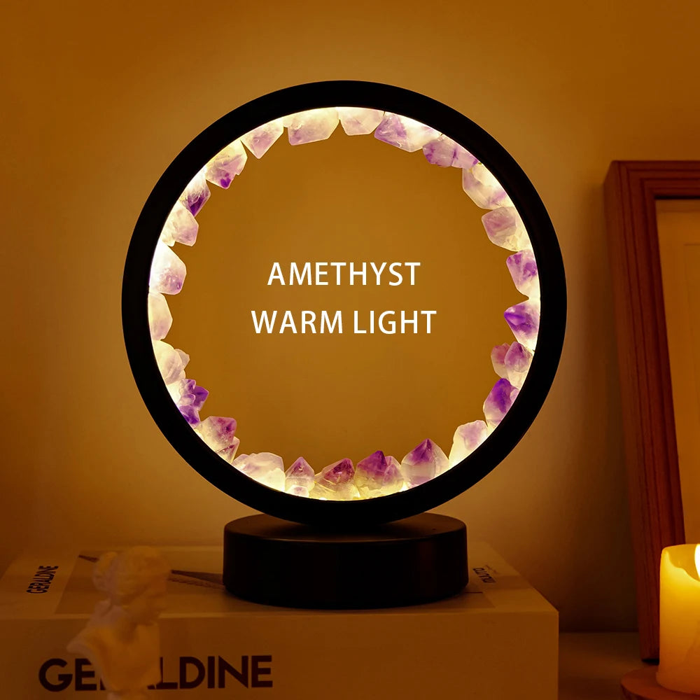 Crystal Cube Novelty Animal stone crystal lamp for cozy home ambience