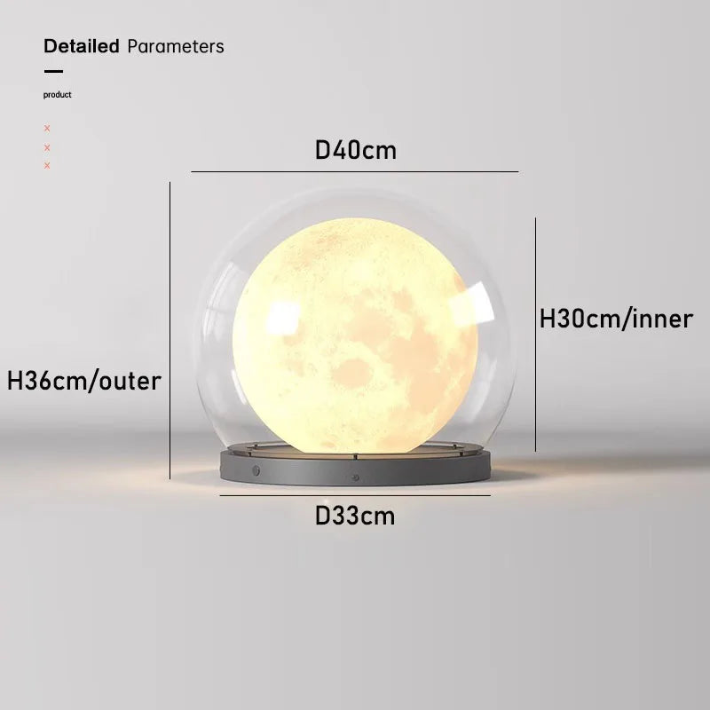 Moonrise Pillar LED Garden Light – Outdoor Waterproof Round Landscape Fixture