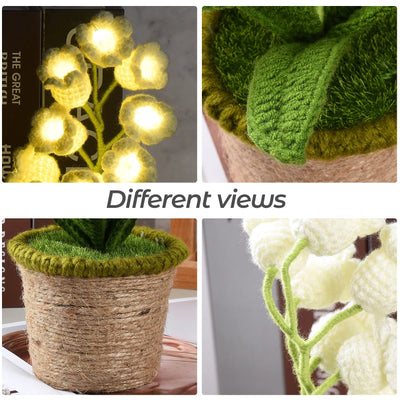 Flower Bedside Table Lamp USB alternate product view