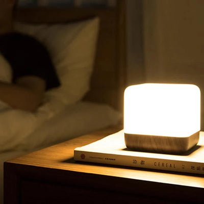 GlowCube Portable Touch Night Light