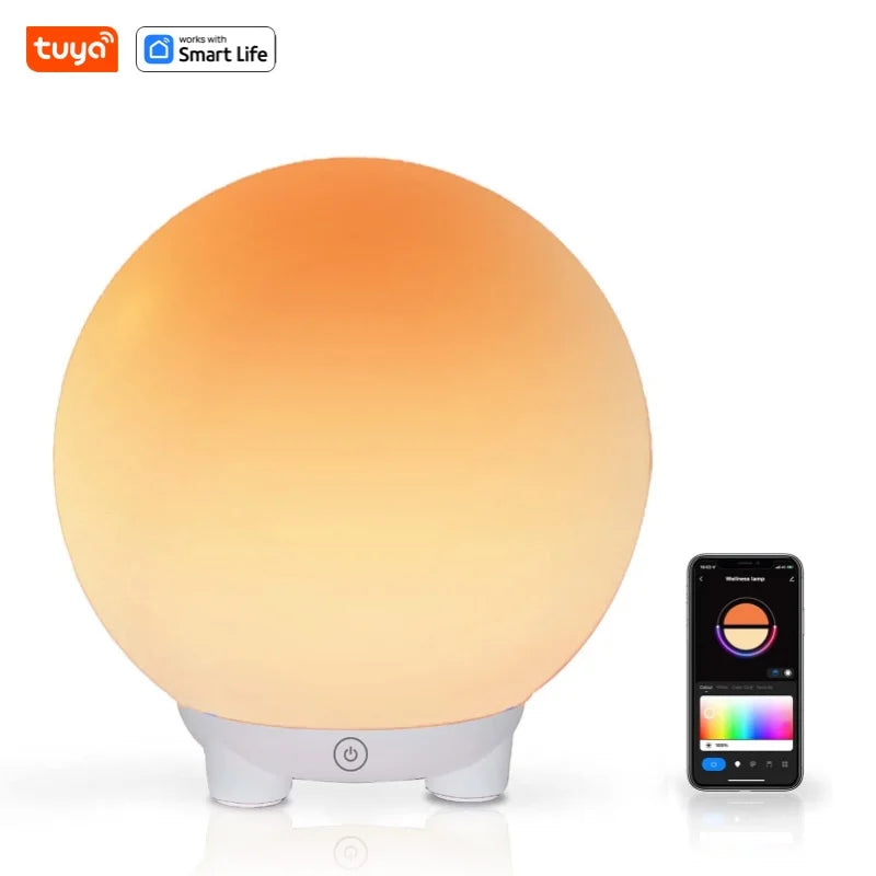 LumaGlow Smart Ball Night Light - Smart Device