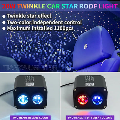 Star Projector Night Light Color-Changing design detail view