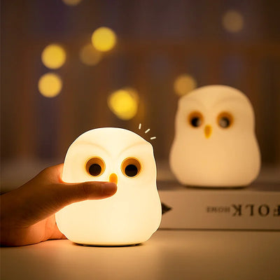 GlowOwl Silicone Night Light