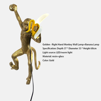 Banana Wall Light variant product view