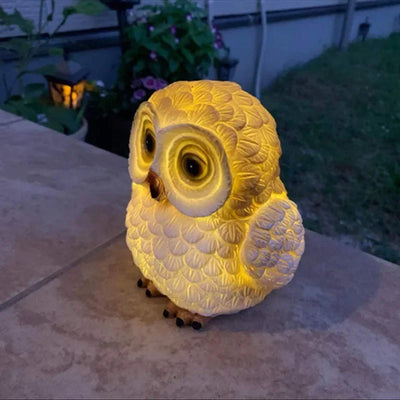 Solar Owl Garden Stake Night Light – Outdoor Waterproof Decorative LED