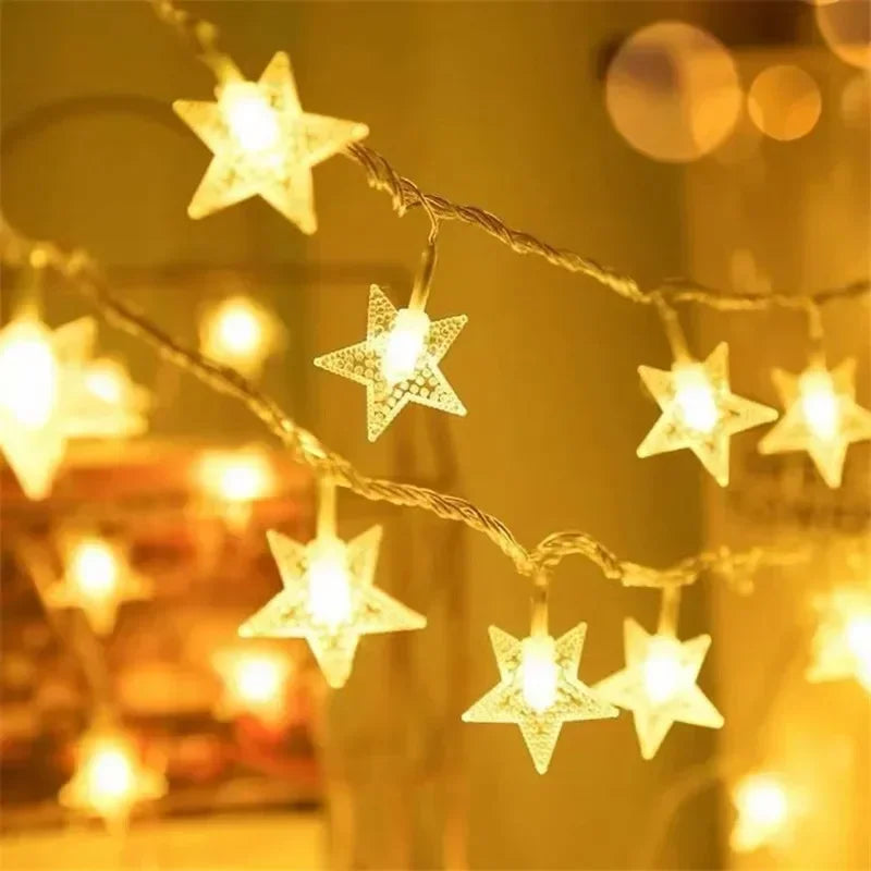 Globe LED String Lights – Battery-Operated Outdoor Fairy Lights (10–80 LEDs)