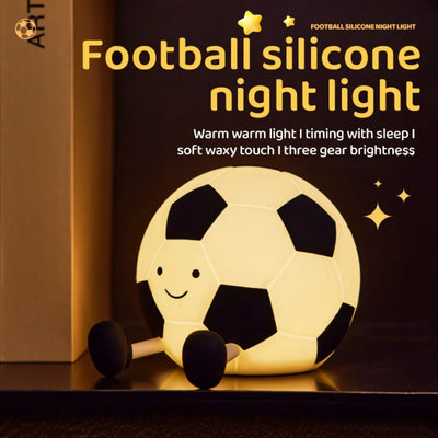 SoccerGlow Silicone Night Light