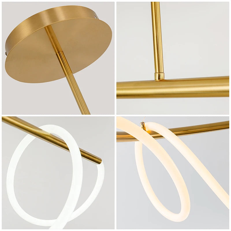 Chandelier Dimmable Long Wall Light alternate product view