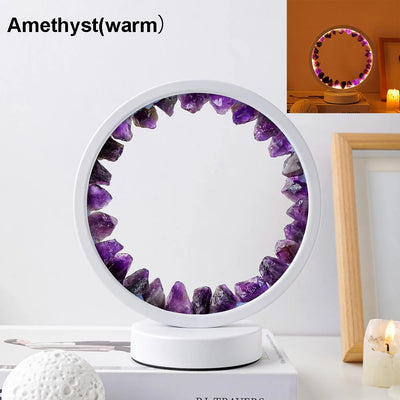 Crystal Cube Novelty Animal stone crystal lamp for cozy home ambience