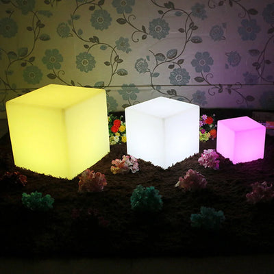 RGB Glow Cube Nightlight - For Outdoor or Indoor Use