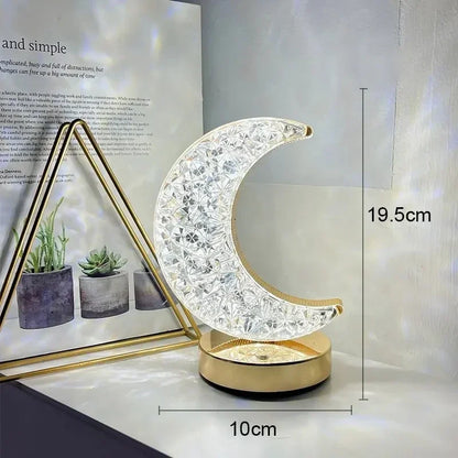 Rechargeable Moon & Star USB Nightlight